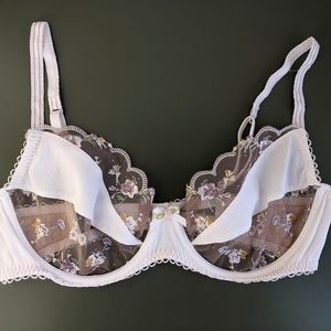 For Love & Lemons Mabel sweetheart bra, size Large